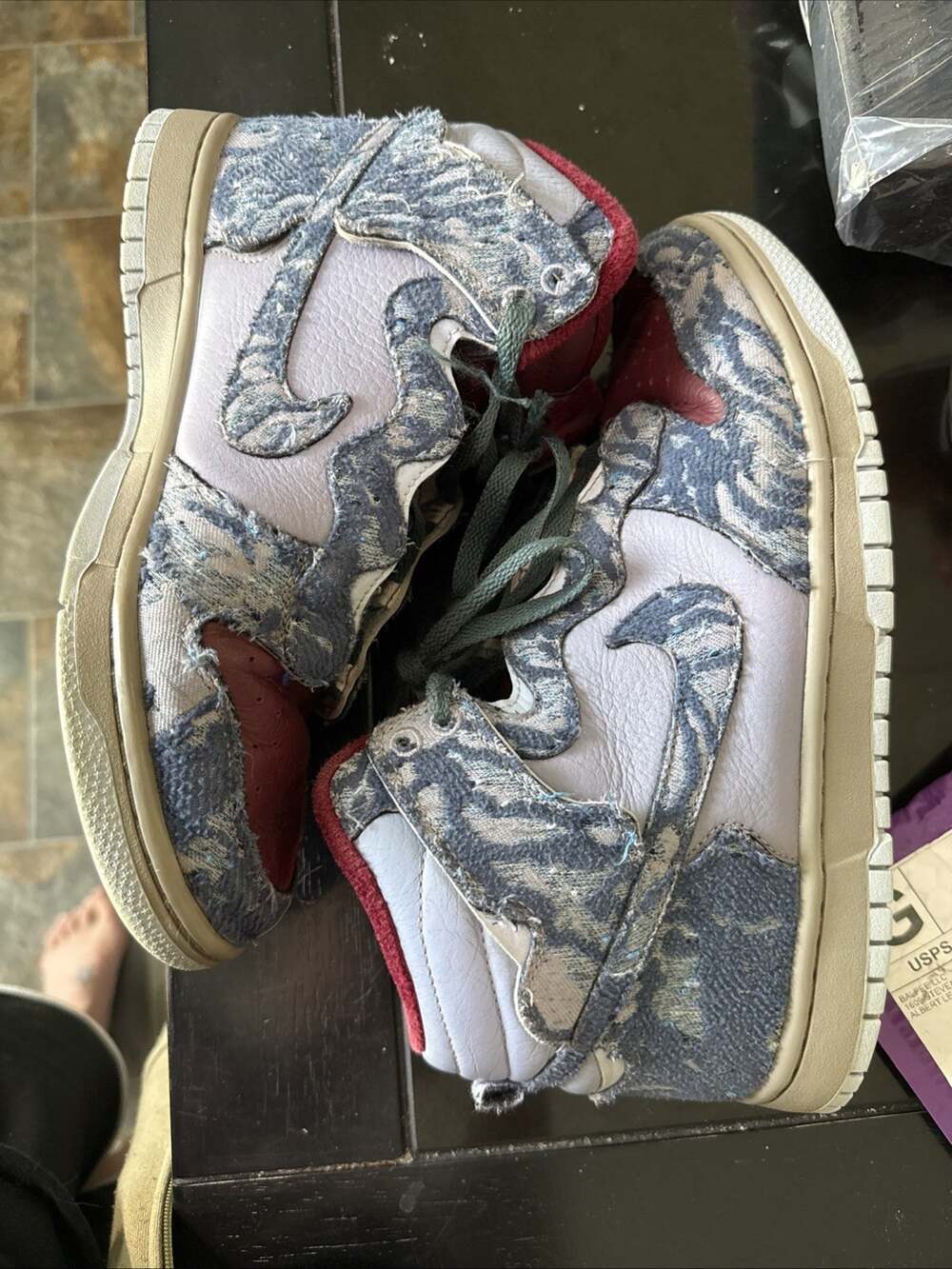 Size 10 Nike Dunk High FZ4653-900 Nike ID 1 Of 1